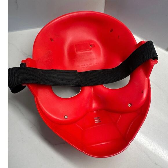 Vintage Spiderman 2004 Face Mask Kid Size Marvel Spider Man Movie Halloween Mask - Picture 2 of 5